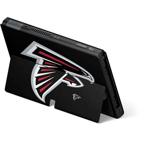NFL Atlanta Falcons Large Logo Nintendo Switch OLED (2021) Skin