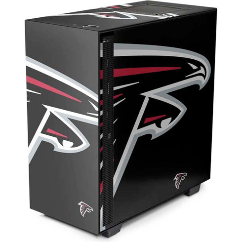 NFL Atlanta Falcons Large Logo NZXT H510 Compact ATX Mid-Tower Case Skin