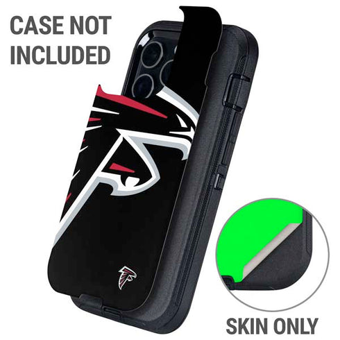NFL Atlanta Falcons Large Logo Otterbox Defender iPhone Skin