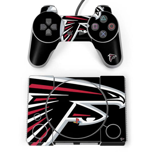 NFL Atlanta Falcons Large Logo PlayStation Classic Bundle Skin