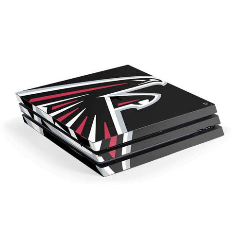 NFL Atlanta Falcons Large Logo PS4 Pro Console Skin