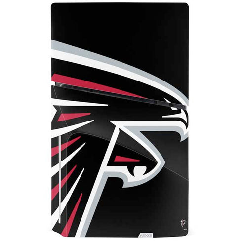 NFL Atlanta Falcons Large Logo PS5 Slim Disk Console Skin