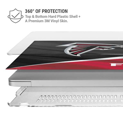 NFL Atlanta Falcons MacBook Air 13in M1 (2021) Case plus Skin
