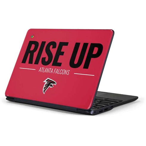 NFL Atlanta Falcons Team Motto Samsung Chromebook Skin