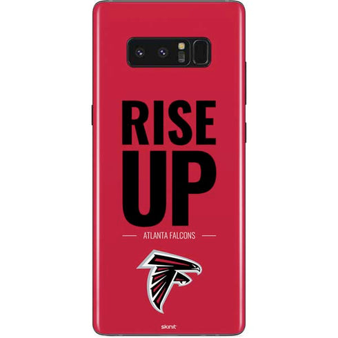 NFL Atlanta Falcons Team Motto Galaxy Note 8 Skin