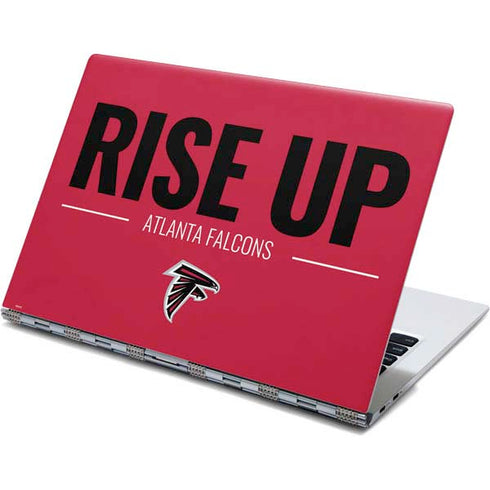 NFL Atlanta Falcons Team Motto Yoga 910 2-in-1 14in Touch-Screen Skin