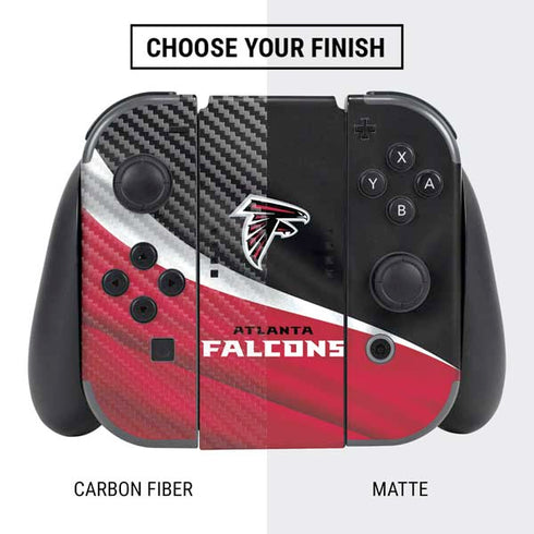 NFL Atlanta Falcons Nintendo Switch Bundle Skin