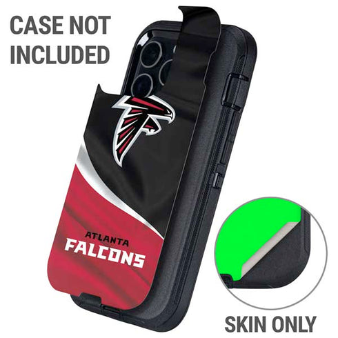 NFL Atlanta Falcons Otterbox Defender iPhone Skin