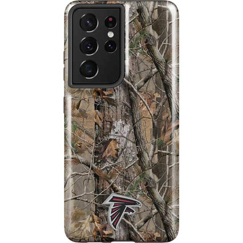 NFL Atlanta Falcons Realtree AP Camo Galaxy S21 Ultra 5G Pro Case