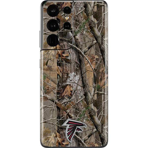 NFL Atlanta Falcons Realtree AP Camo Galaxy S21 Ultra 5G Skin