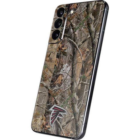 NFL Atlanta Falcons Realtree AP Camo Galaxy S22 Plus Skin