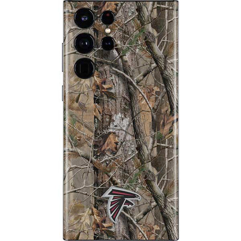 NFL Atlanta Falcons Realtree AP Camo Galaxy S22 Ultra Skin
