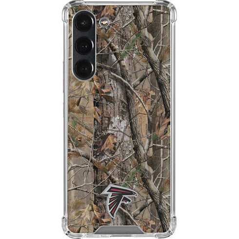 NFL Atlanta Falcons Realtree AP Camo Galaxy S23 Plus Clear Case