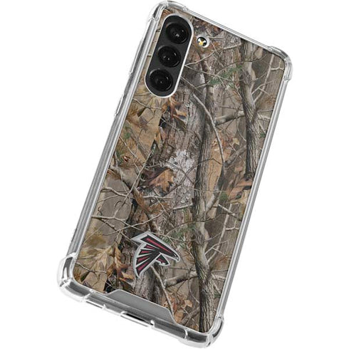 NFL Atlanta Falcons Realtree AP Camo Galaxy S23 Plus Clear Case