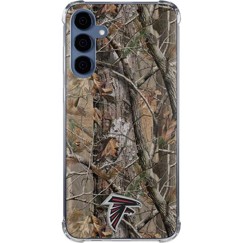 NFL Atlanta Falcons Realtree AP Camo Galaxy S24 Clear Case