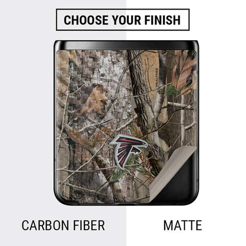 NFL Atlanta Falcons Realtree AP Camo Galaxy Z Flip Skin