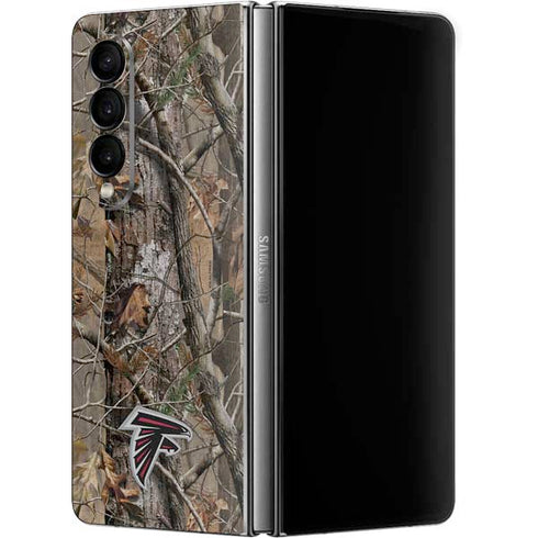 NFL Atlanta Falcons Realtree AP Camo Galaxy Z Fold4 5G Skin