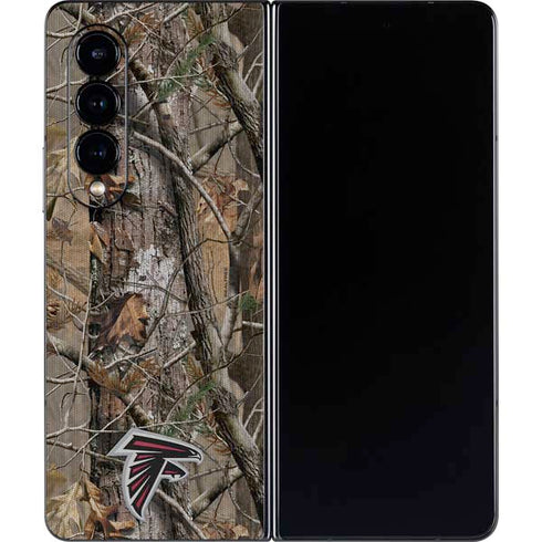 NFL Atlanta Falcons Realtree AP Camo Galaxy Z Fold4 5G Skin