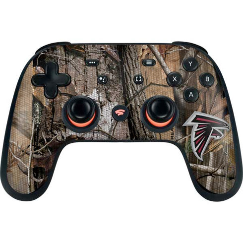NFL Atlanta Falcons Realtree AP Camo Google Stadia Controller Skin