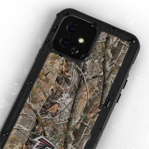 NFL Atlanta Falcons Realtree AP Camo iPhone 12 Mini Waterproof Case