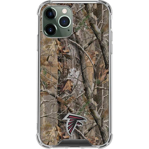 NFL Atlanta Falcons Realtree AP Camo iPhone 12 Pro Clear Case