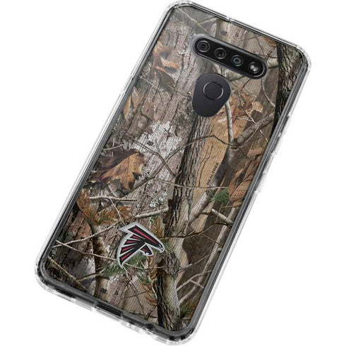 NFL Atlanta Falcons Realtree AP Camo LG K51/Q51 Clear Case