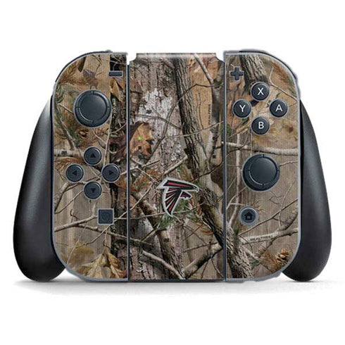 NFL Atlanta Falcons Realtree AP Camo Nintendo Switch (2017-2021) Joy-Con Controller Skin
