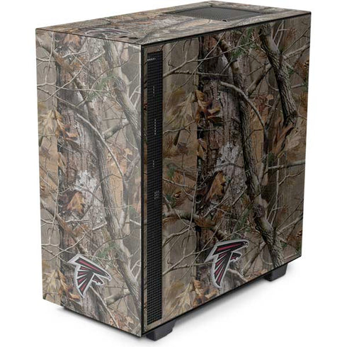 NFL Atlanta Falcons Realtree AP Camo NZXT H510 Compact ATX Mid-Tower Case Skin