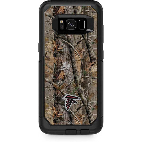 NFL Atlanta Falcons Realtree AP Camo Otterbox Commuter Galaxy Skin