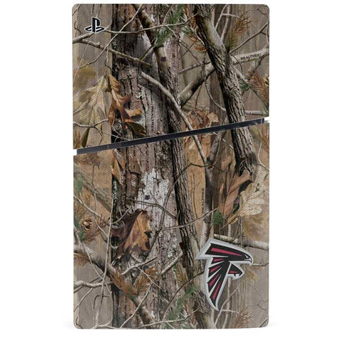 NFL Atlanta Falcons Realtree AP Camo PS5 Slim Disk Bundle Skin