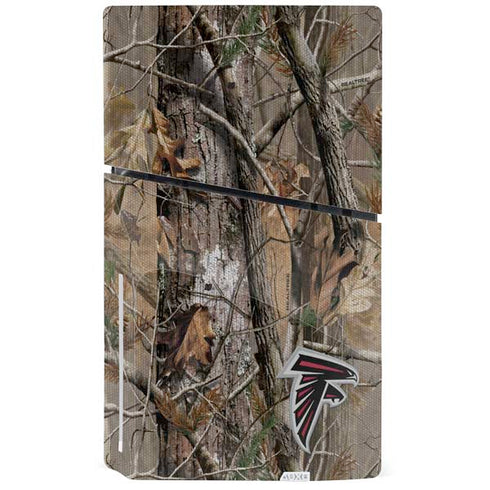 NFL Atlanta Falcons Realtree AP Camo PS5 Slim Disk Console Skin