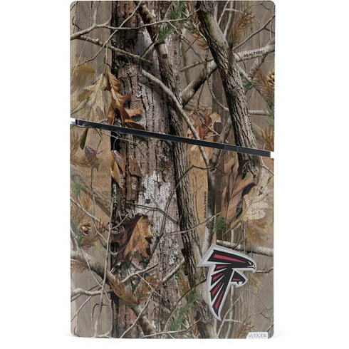 NFL Atlanta Falcons Realtree AP Camo PS5 Slim Digital Edition Console Skin