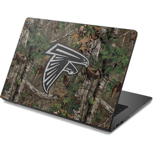 NFL Atlanta Falcons Realtree Xtra Green Camo Dell Chromebook Skin
