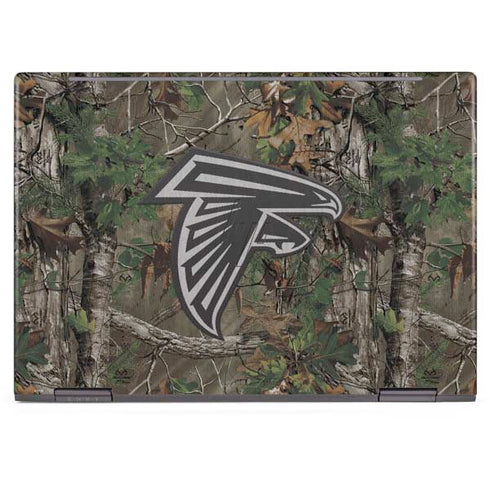 NFL Atlanta Falcons Realtree Xtra Green Camo HP Envy Skin