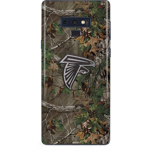 NFL Atlanta Falcons Realtree Xtra Green Camo Galaxy Note 9 Skin