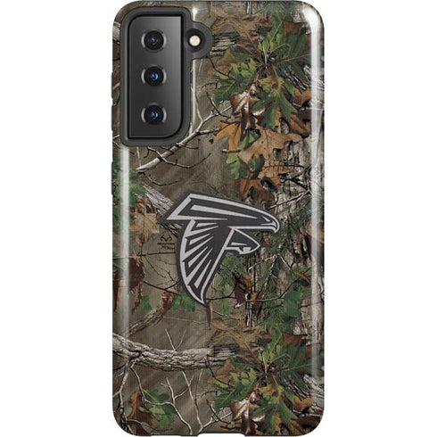 NFL Atlanta Falcons Realtree Xtra Green Camo Galaxy S21 5G Pro Case