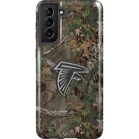 NFL Atlanta Falcons Realtree Xtra Green Camo Galaxy S21 Plus 5G Pro Case