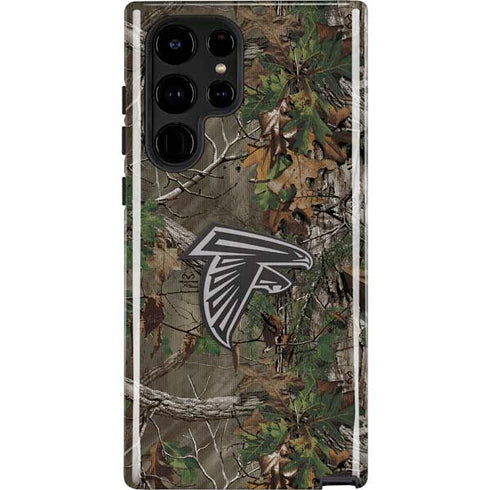 NFL Atlanta Falcons Realtree Xtra Green Camo Galaxy S22 Ultra Pro Case