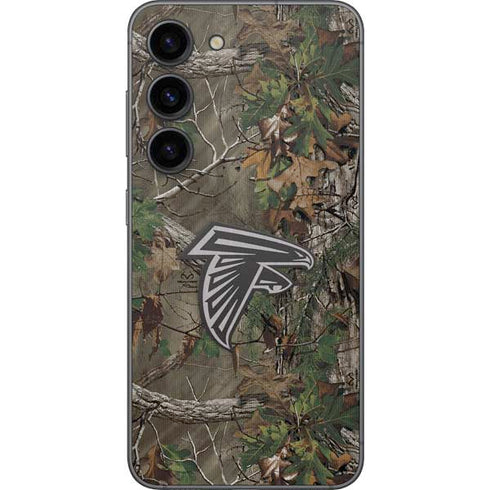 NFL Atlanta Falcons Realtree Xtra Green Camo Galaxy S23 Skin
