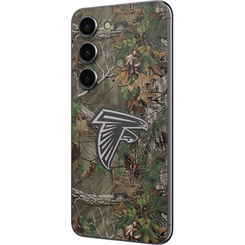 NFL Atlanta Falcons Realtree Xtra Green Camo Galaxy S23 Skin