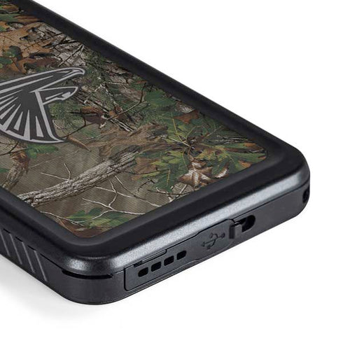NFL Atlanta Falcons Realtree Xtra Green Camo Galaxy S23 Waterproof Case