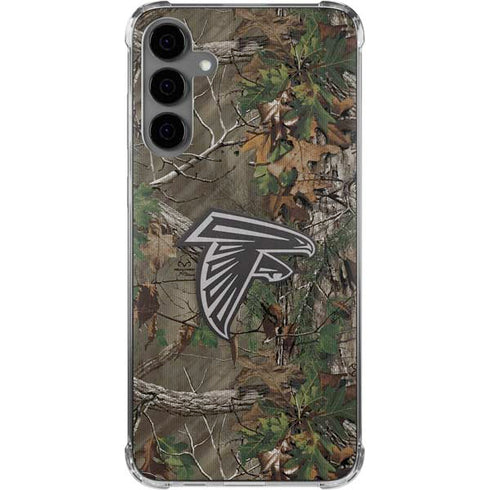NFL Atlanta Falcons Realtree Xtra Green Camo Galaxy S24 Plus Clear Case