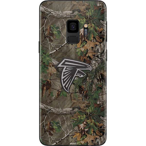 NFL Atlanta Falcons Realtree Xtra Green Camo Galaxy S9 Skin