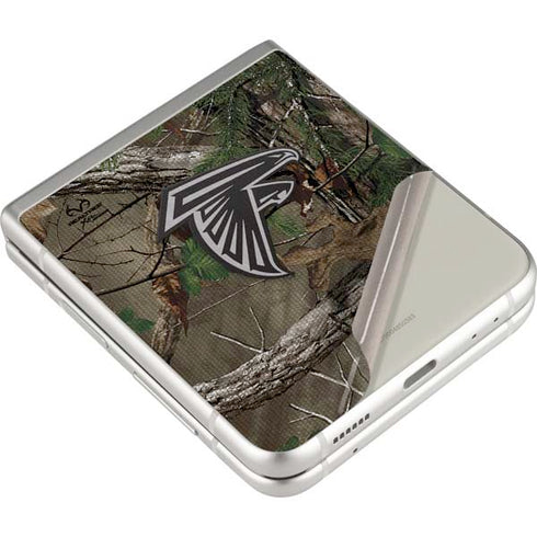 NFL Atlanta Falcons Realtree Xtra Green Camo Galaxy Z Flip3 5G Skin