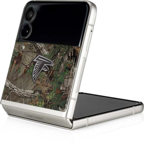 NFL Atlanta Falcons Realtree Xtra Green Camo Galaxy Z Flip3 5G Skin