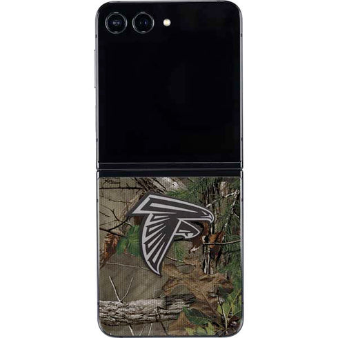 NFL Atlanta Falcons Realtree Xtra Green Camo Galaxy Z Flip5 5G Skin