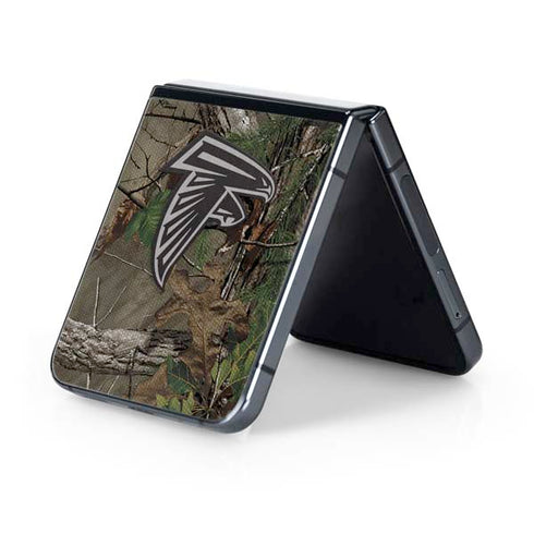 NFL Atlanta Falcons Realtree Xtra Green Camo Galaxy Z Flip5 5G Skin