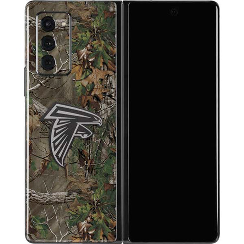 NFL Atlanta Falcons Realtree Xtra Green Camo Galaxy Z Fold2 5G Skin