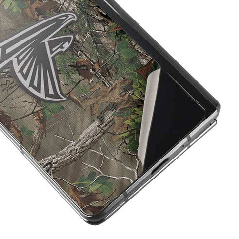 NFL Atlanta Falcons Realtree Xtra Green Camo Galaxy Z Fold2 5G Skin