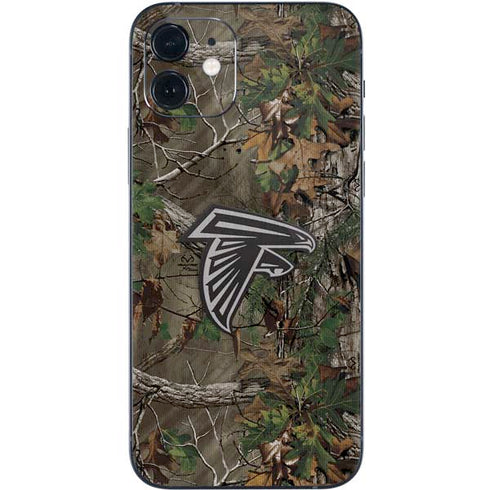 NFL Atlanta Falcons Realtree Xtra Green Camo iPhone 12 Mini Skin